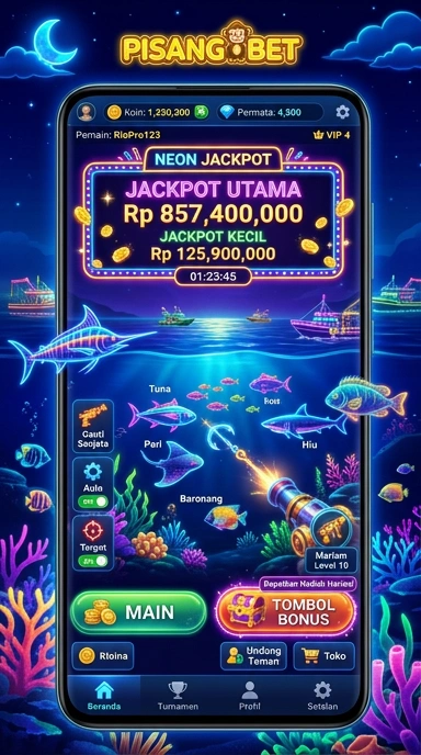 pisangbet tampilan beranda